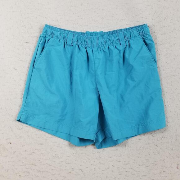 Columbia Shorts Mens Large Blue Swim Trunks Quick Dry Elastic Waist Outdoor fish - Picture 1 of 16